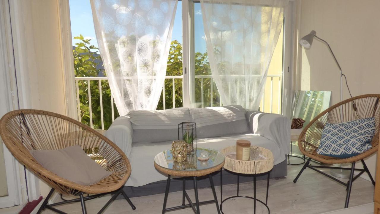 Charmant T2, Cabine, Parking, Les Balcons De La Mediterranee, Narbonne Plage Buitenkant foto