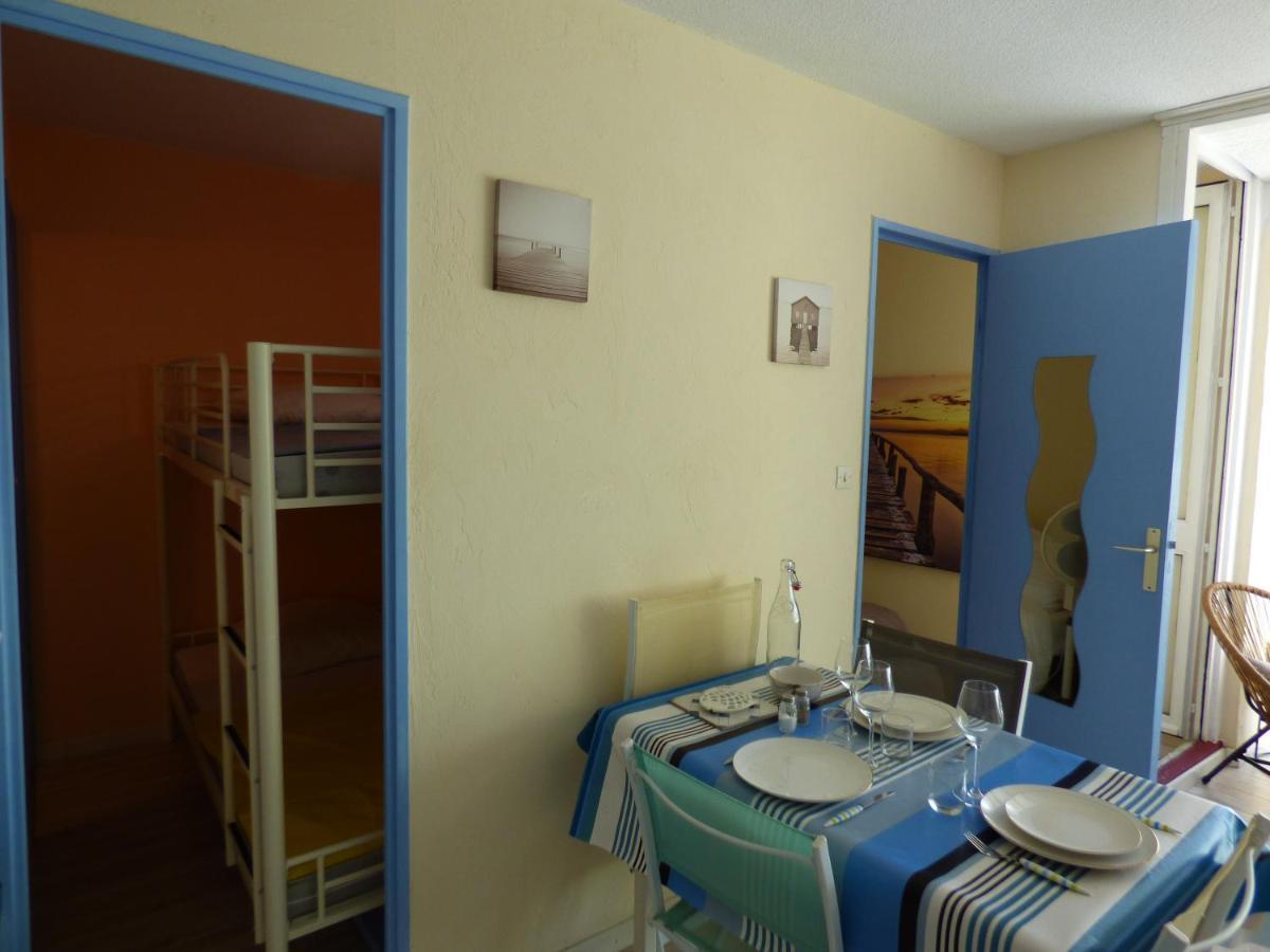 Charmant T2, Cabine, Parking, Les Balcons De La Mediterranee, Narbonne Plage Buitenkant foto